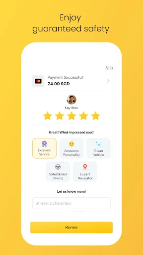TADA ایپ ڈاؤن لوڈ کریں – سستی اور محفوظ ٹیکسی سروس حاصل کریں - Screenshot 7