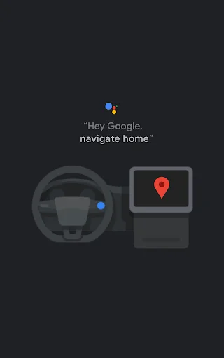 Google Assistant in the car ڈاؤن لوڈ کریں – محفوظ ڈرائیونگ - Screenshot 2