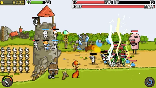 Grow Castle ڈاؤن لوڈ کریں – بہترین ٹاور ڈیفنس گیم اب مفت حاصل کریں - Screenshot 2