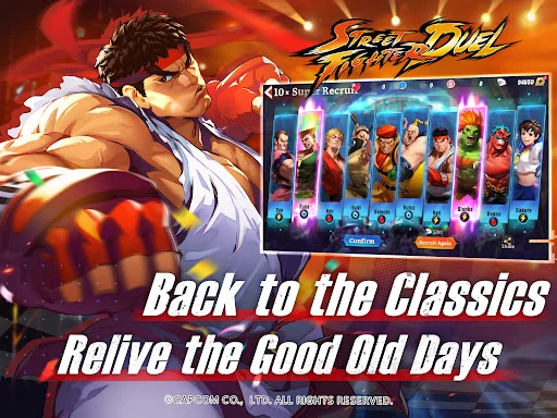 Street Fighter Duel ڈاؤن لوڈ کریں – بہترین Idle RPG گیم - Screenshot 7