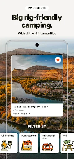 Hipcamp ڈاؤن لوڈ کریں – کیمپنگ اور RV ریزورٹس بکنگ ایپ - Screenshot 4
