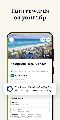 Expedia ڈاؤن لوڈ کریں – سستے ہوٹل، پروازیں اور کاریں بک کریں - Screenshot 3