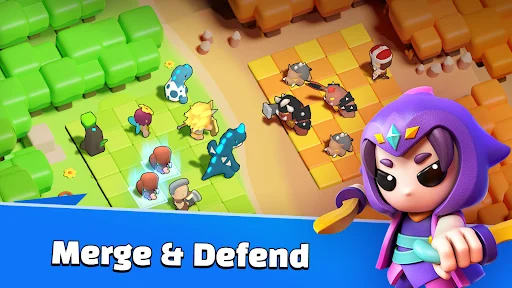 Merge War: Super Legion Master ڈاؤن لوڈ کریں – بہترین آٹو شطرنج گیم - Screenshot 2
