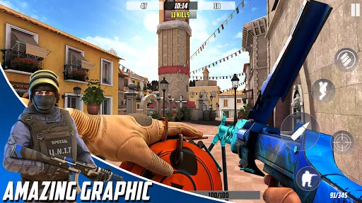 Hazmob: FPS Gun Shooting Game ڈاؤن لوڈ کریں – بہترین ایکشن گیم - Screenshot 4