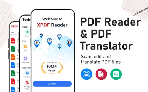 PDF Reader – Translate & Edit ڈاؤن لوڈ کریں | 110+ زبانوں میں ترجمہ - Screenshot 17