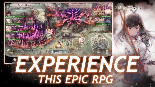 MementoMori: AFKRPG ڈاؤن لوڈ کریں – بہترین آرٹ اور میوزک کے ساتھ RPG - Screenshot 5
