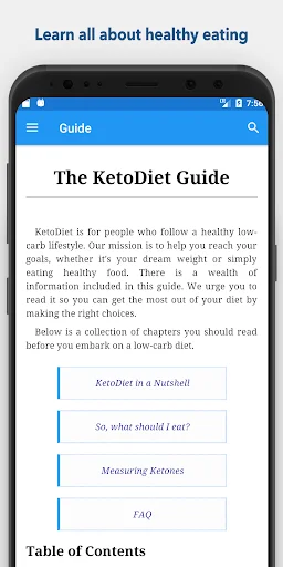 Keto Diet Tracker ڈاؤن لوڈ کریں – کیٹو ڈائٹ اور فاسٹنگ ایپ - Screenshot 7
